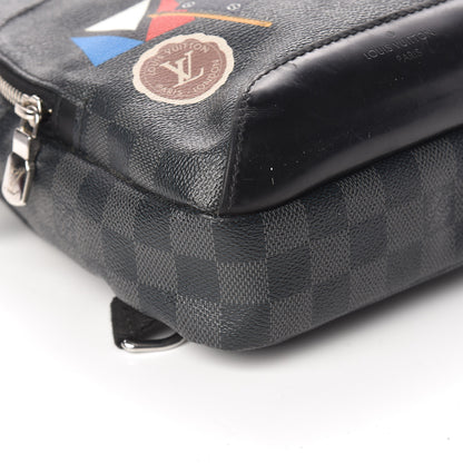 Louis Vuitton Damier Graphite LV League Avenue Sling Backpack 5 of 10