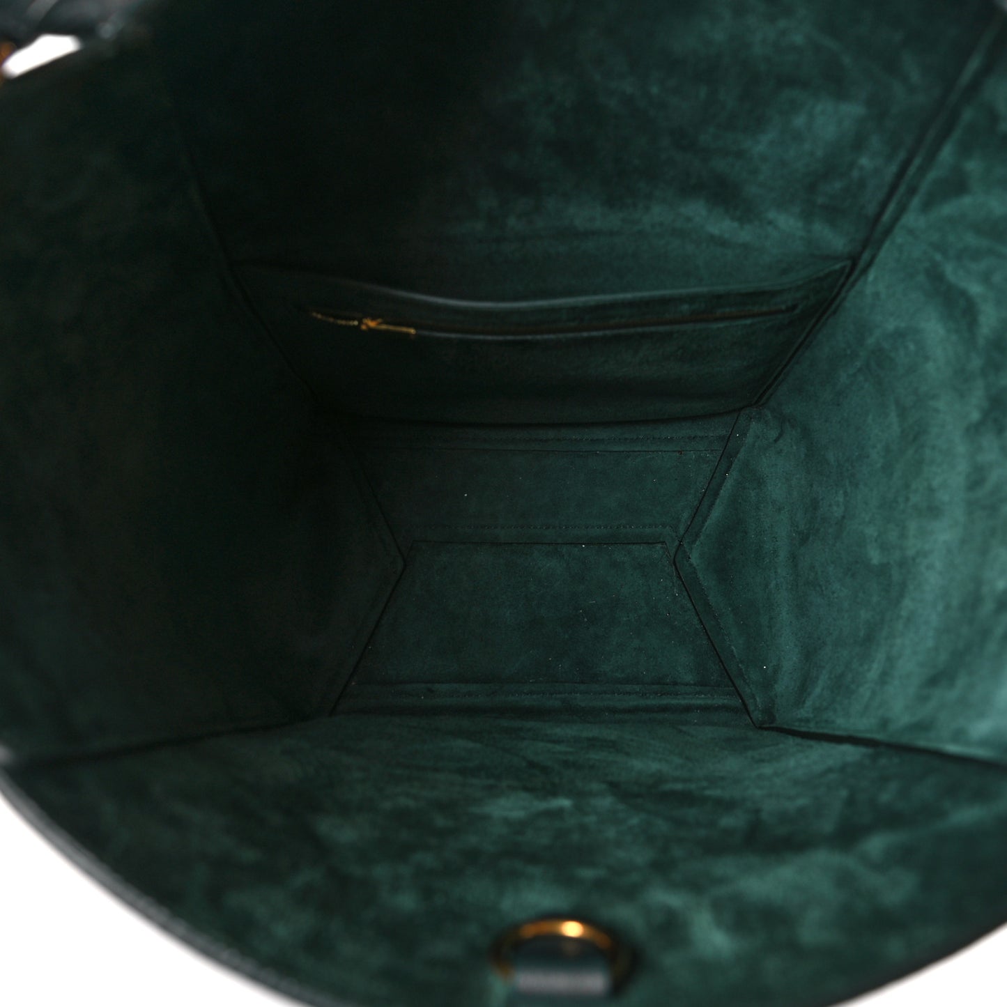 Soft Grained Calfskin Sangle Bucket Bag Amazone