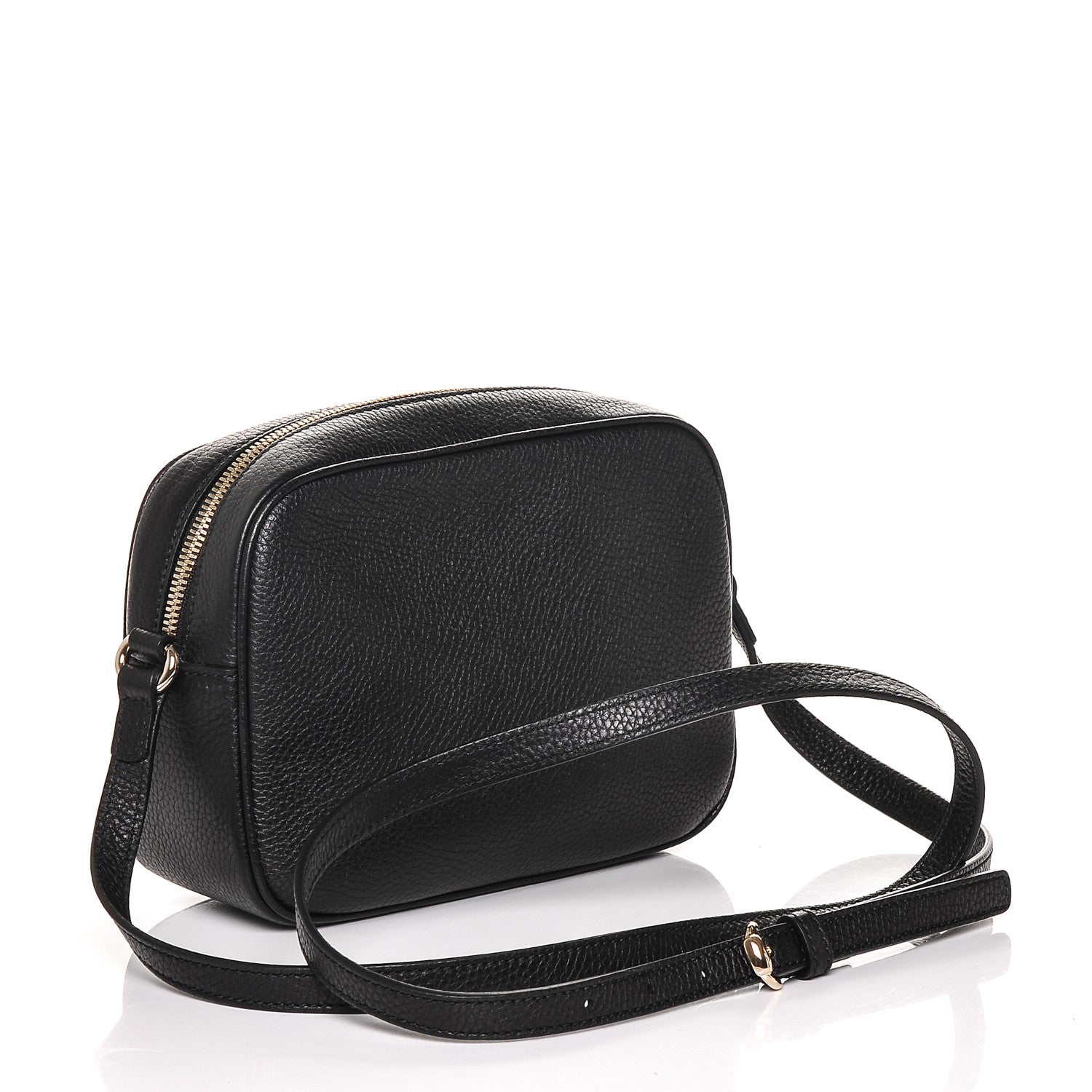 Gucci Pebbled Calfskin Small Soho Disco Bag Black 3 of 6
