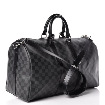 Louis Vuitton Damier Graphite Keepall Bandouliere 45 3 of 13