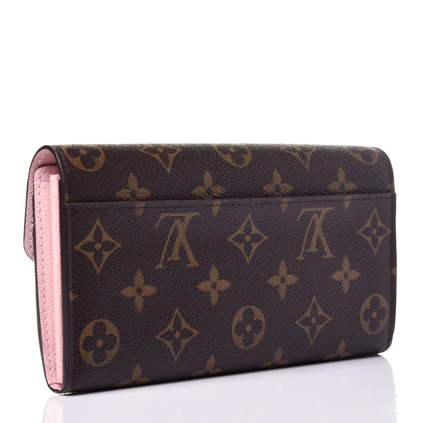 Monogram Sarah Wallet NM Rose Ballerine