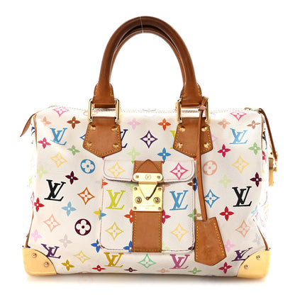 Louis Vuitton Monogram Multicolor Speedy 30 White 1 of 8