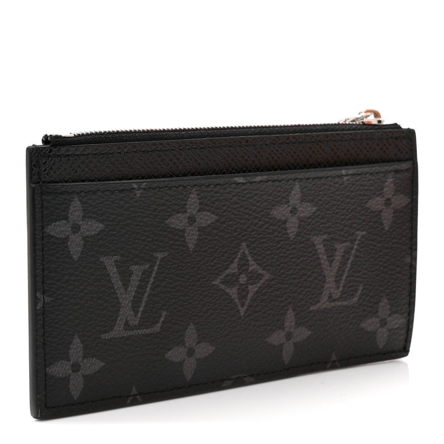 Louis Vuitton Monogram Eclipse Taiga Coin Card Holder 3 of 7