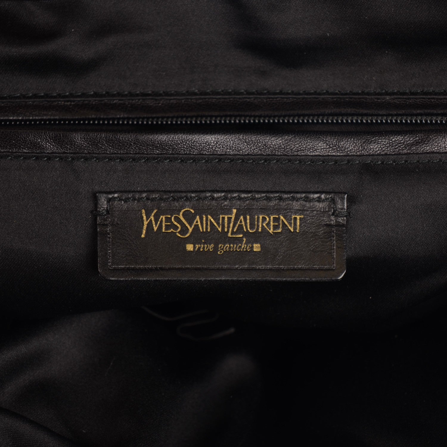 Saint Laurent Goatskin Large Rive Gauche Black 6 of 8