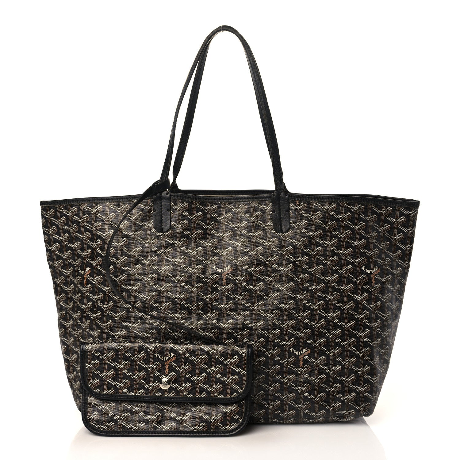 Goyard Goyardine Saint Louis PM Black 1 of 11