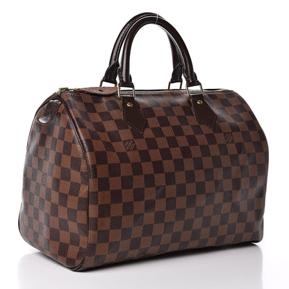 Louis Vuitton Damier Ebene Speedy 30 3 of 12