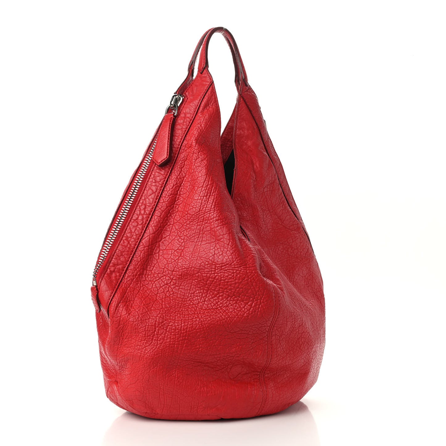 Lambskin Medium Tinhan Hobo Red