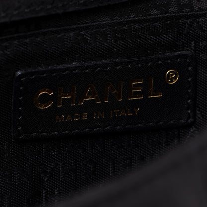 Chanel Satin Chocolate Bar Quilted Rectangular Mini Flap Black 6 of 11