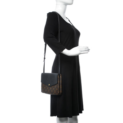 Louis Vuitton Monogram Twice Pochette Black 2 of 8