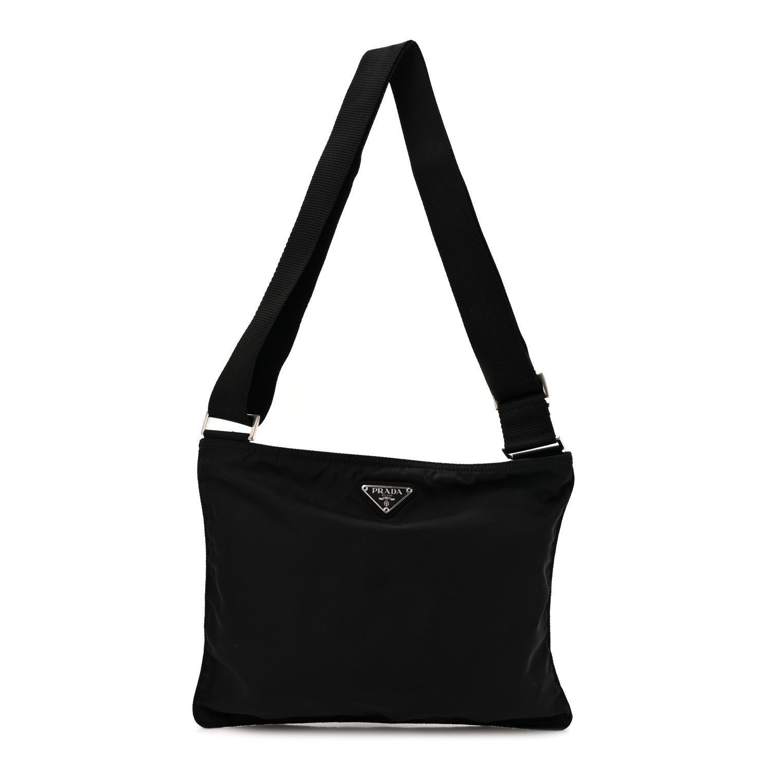 Prada Nylon Crossbody Bag Black 1 of 10