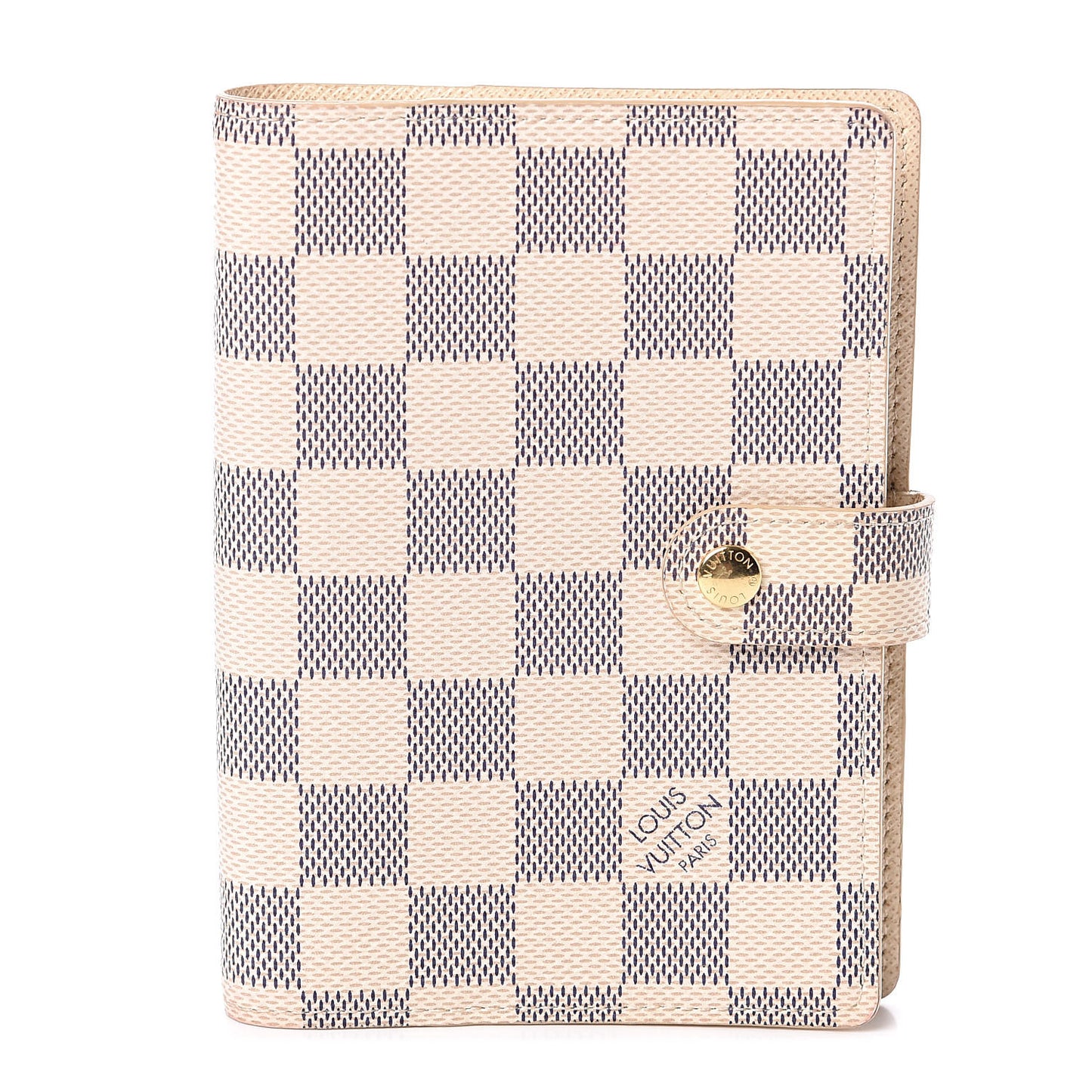 Damier Azur Small Ring Agenda Cover