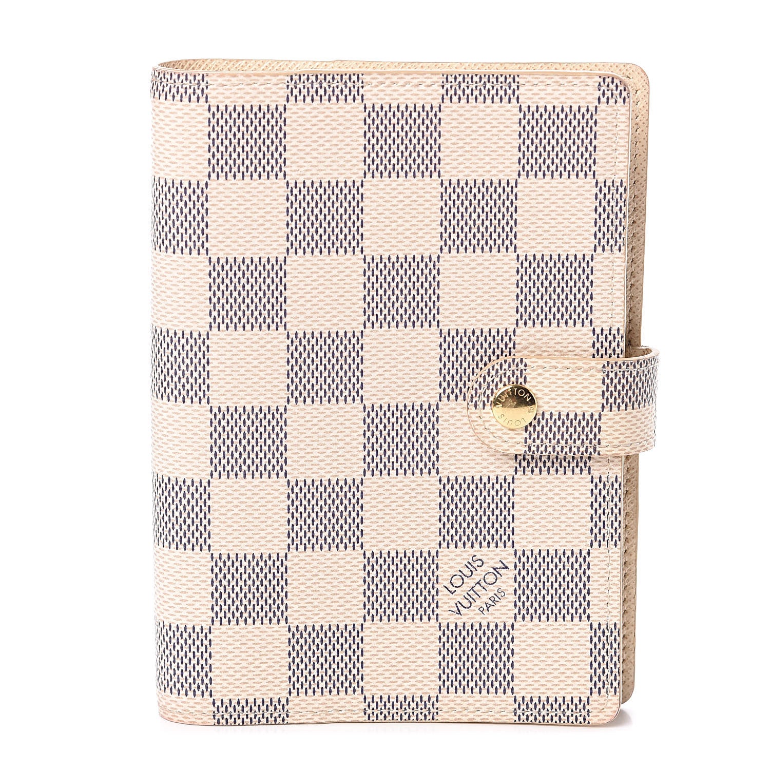 Louis Vuitton Damier Azur Small Ring Agenda Cover 1 of 6