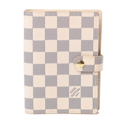Louis Vuitton Damier Azur Small Ring Agenda Cover 1 of 6