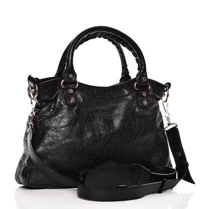 Balenciaga Agneau Giant 12 Rose Gold Hardware Town Black 4 of 13