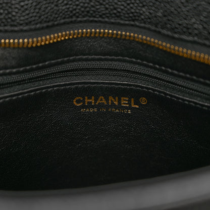 Chanel Caviar Quilted Medallion Tote Black 7 of 11