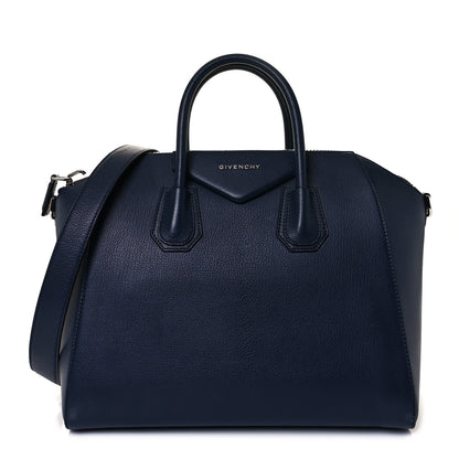 Givenchy Sugar Goatskin Medium Antigona Night Blue 1 of 12
