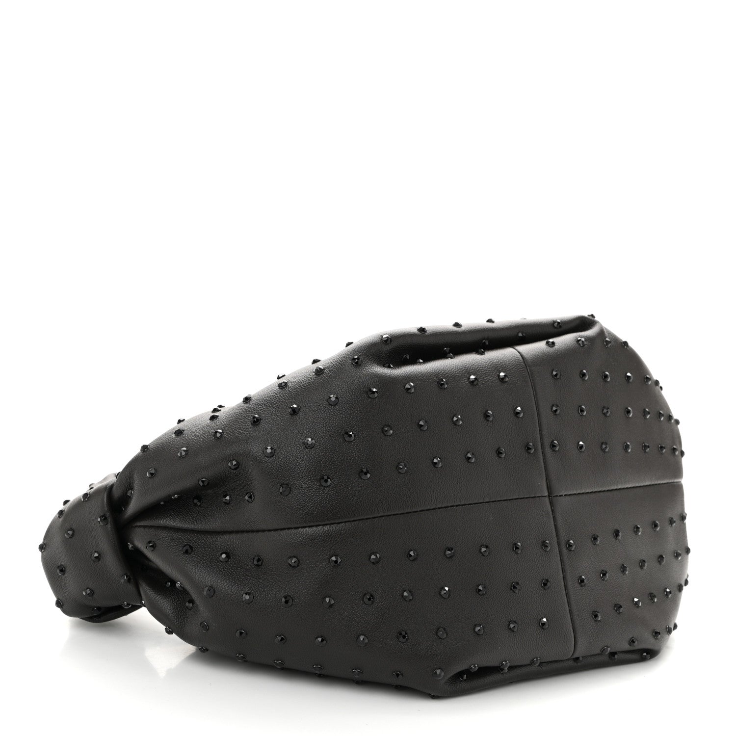 Bottega Veneta Nappa Strass Mini Double Knot Bag Fondant 4 of 9