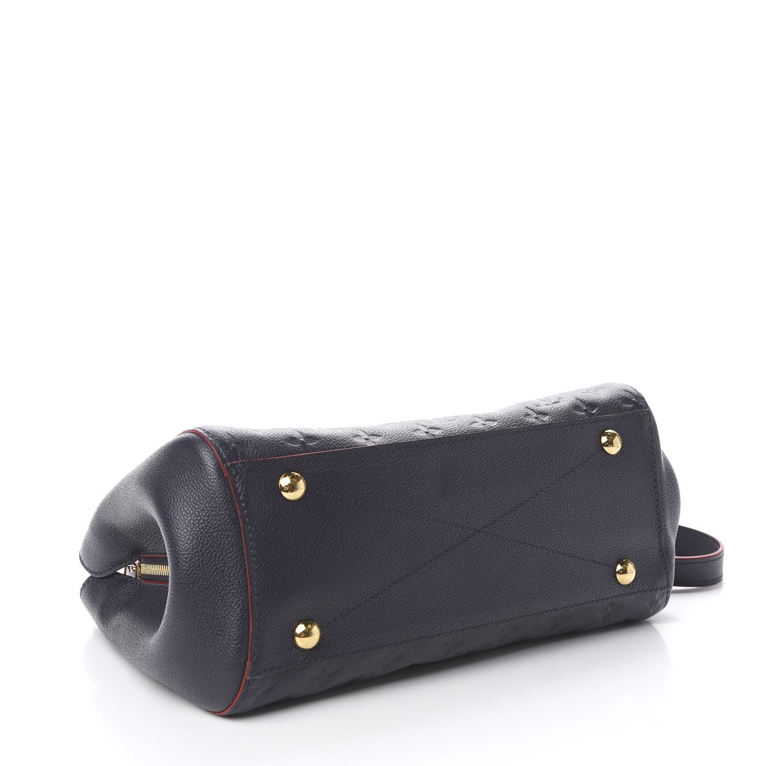 Louis Vuitton Empreinte Montaigne MM Marine Rouge 4 of 11