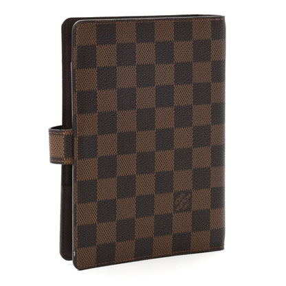 Louis Vuitton Damier Ebene Medium Ring Agenda Cover 2 of 6