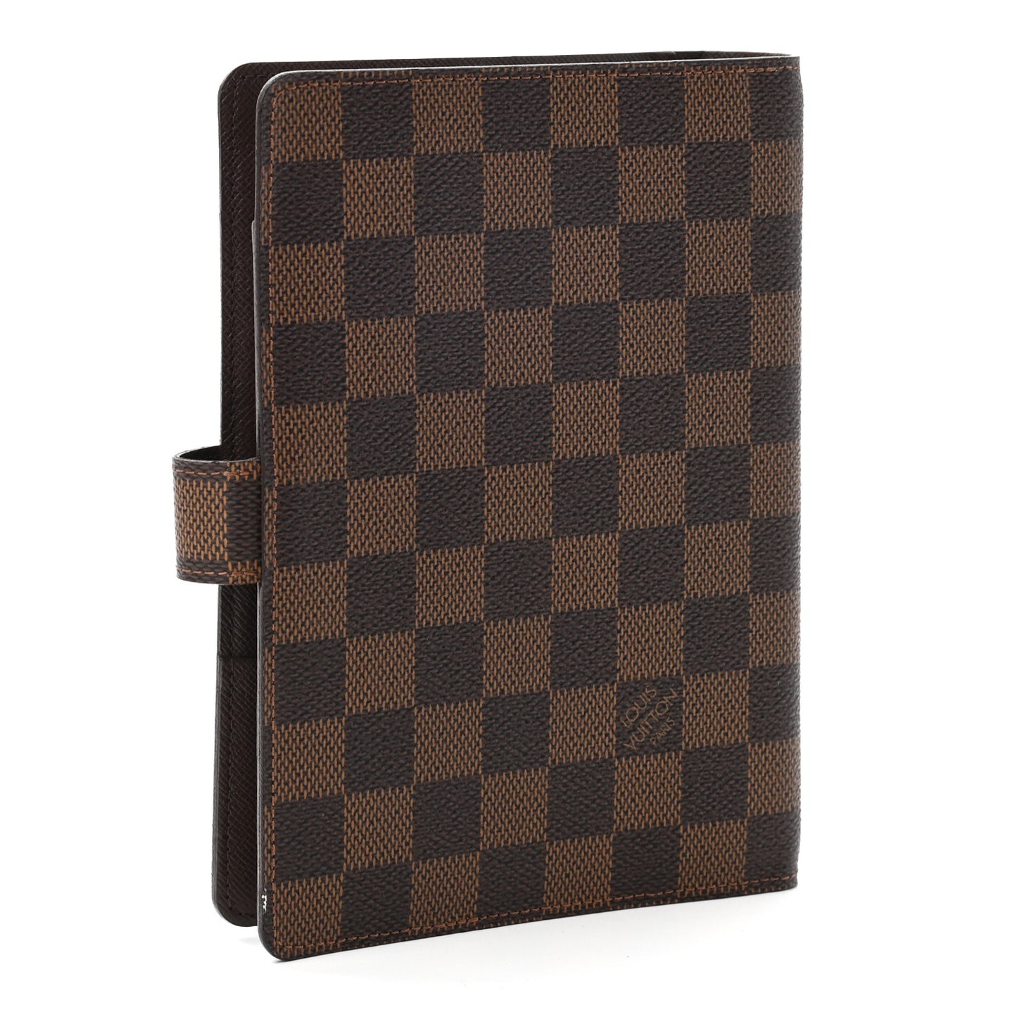 Damier Ebene Medium Ring Agenda Cover