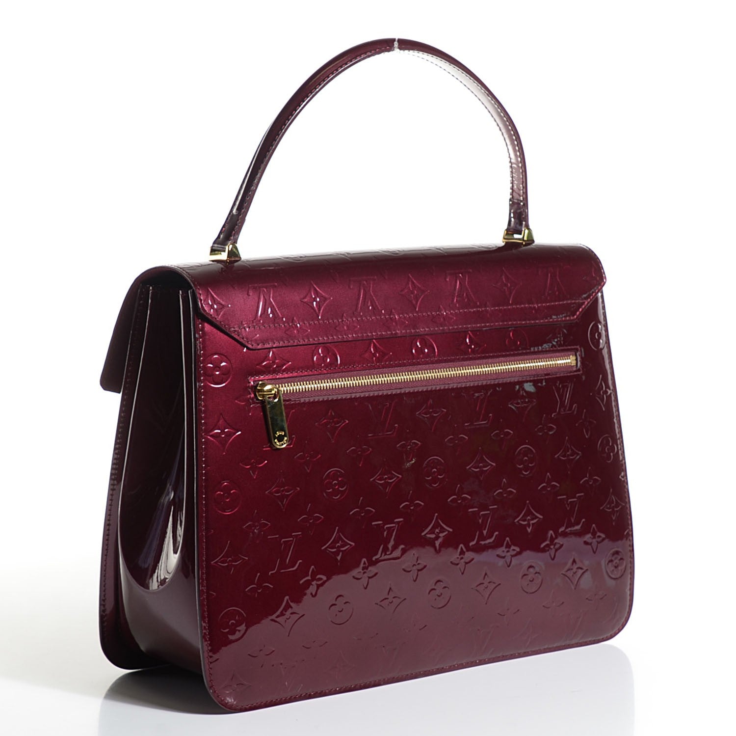 Louis Vuitton Vernis Romaine Rouge Fauviste 3 of 7