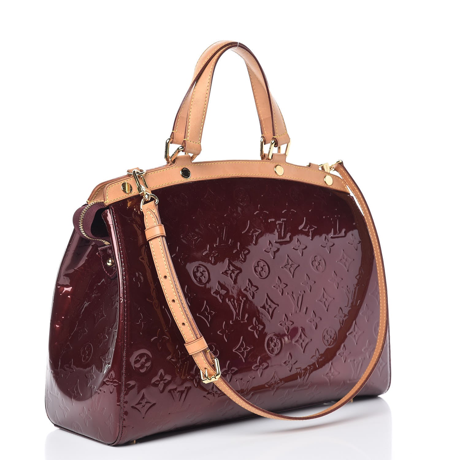 Louis Vuitton Vernis Brea GM Rouge Fauviste 4 of 10