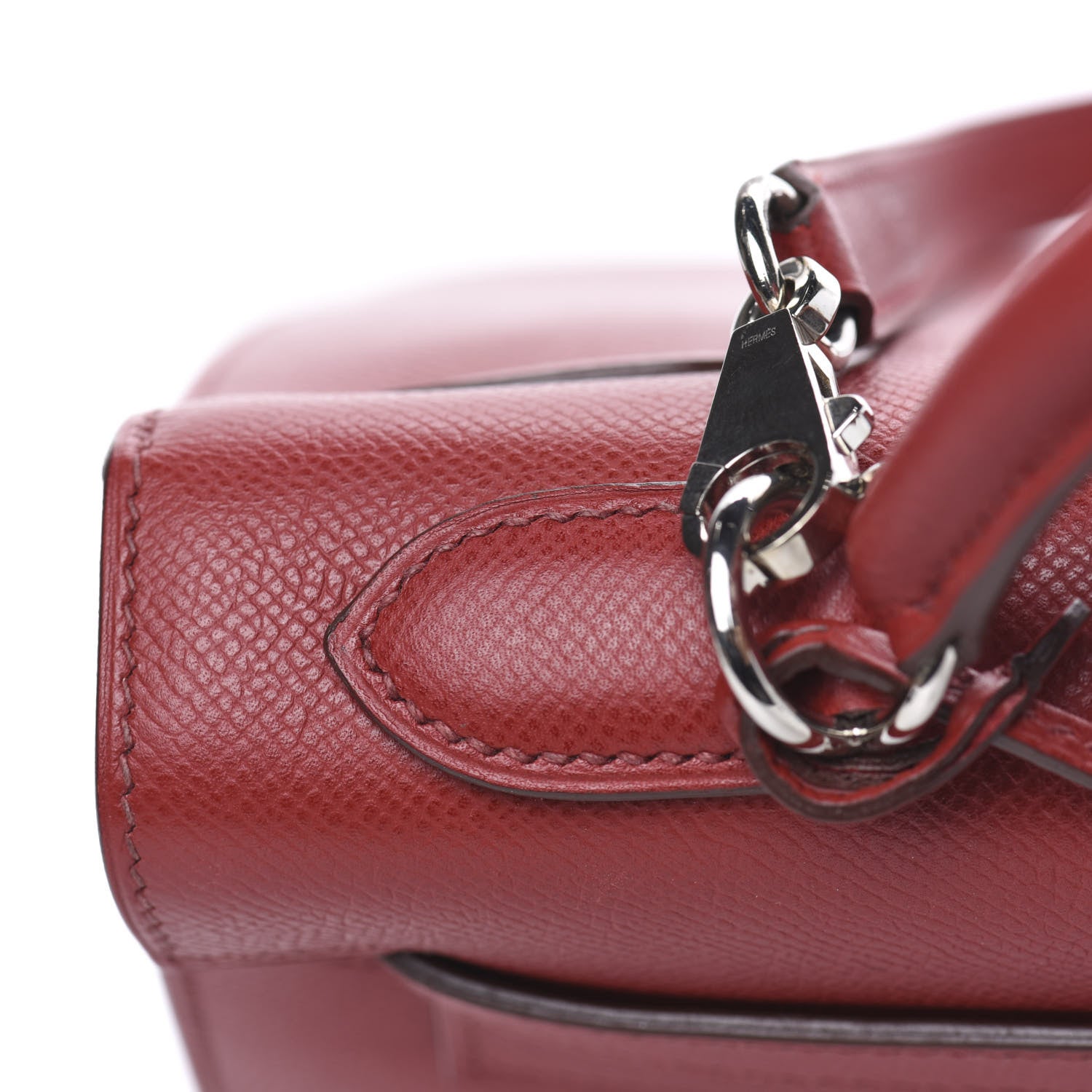 Hermes Epsom Kelly Sellier 32 Rouge Garance 25 of 27