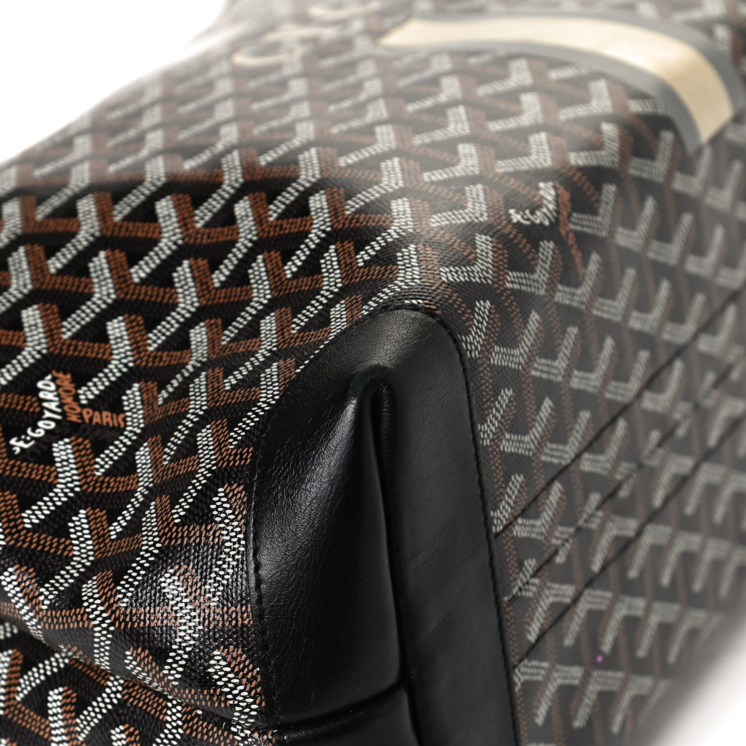Goyard Goyardine Bellechasse PM Black 10 of 11