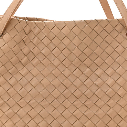 Bottega Veneta Nappa Intrecciato Shoulder Bag Almond 8 of 12