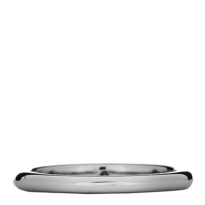Bulgari Platinum Diamond Fedi Wedding Band Ring 45 3.5 4 of 6