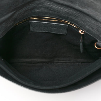 Balenciaga Agneau Giant 12 Rose Gold Hardware Envelope Clutch Tarmac 6 of 11