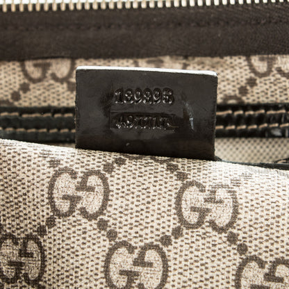 Gucci GG Plus Monogram Tattoo Heart Medium Joy Boston Dark Brown 8 of 8