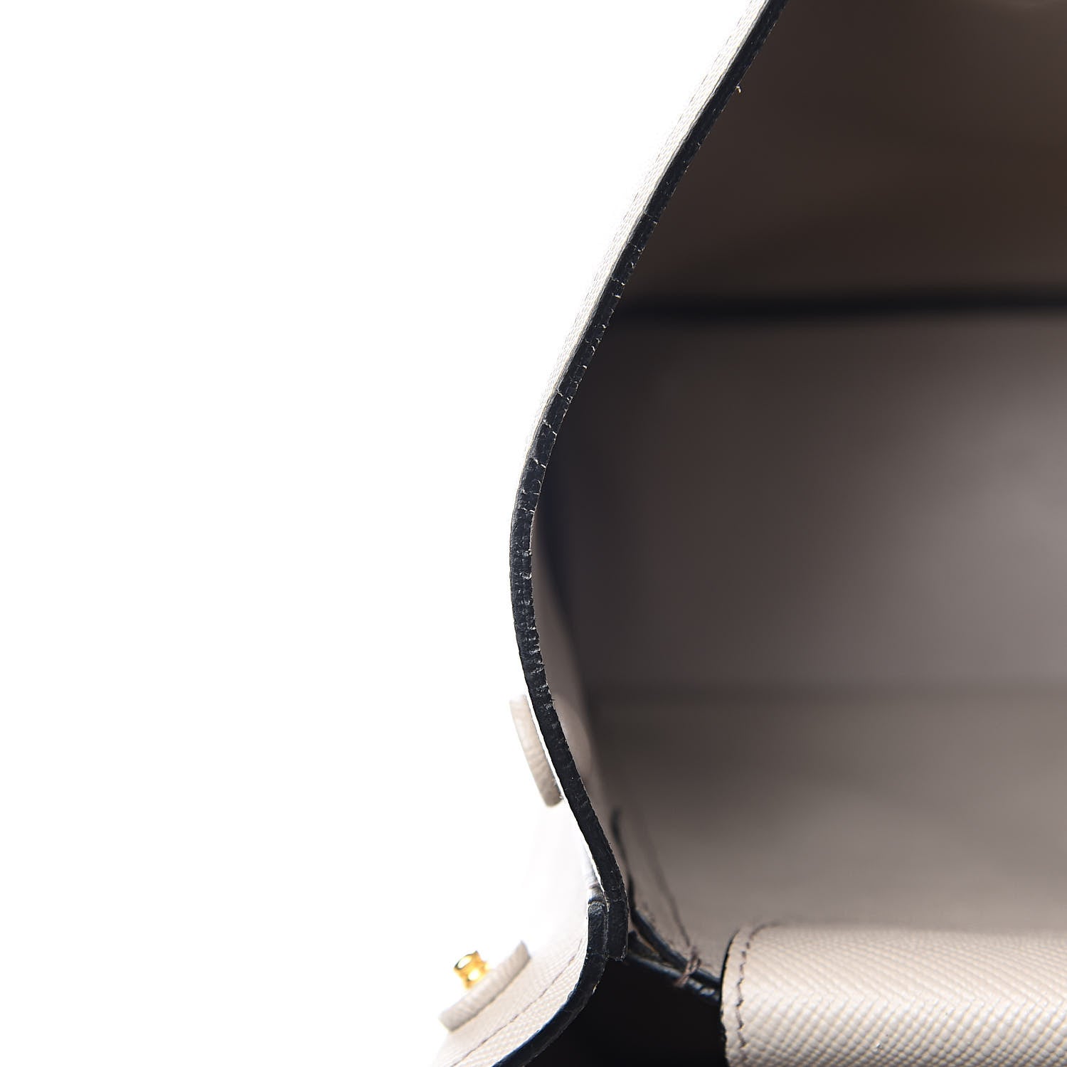 Prada Saffiano Cuir Large Double Bag Pomice 9 of 14