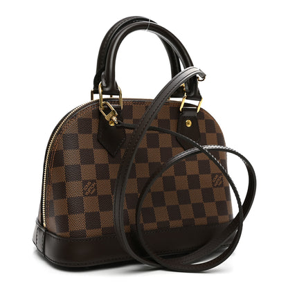 Louis Vuitton Damier Ebene Alma BB 3 of 9