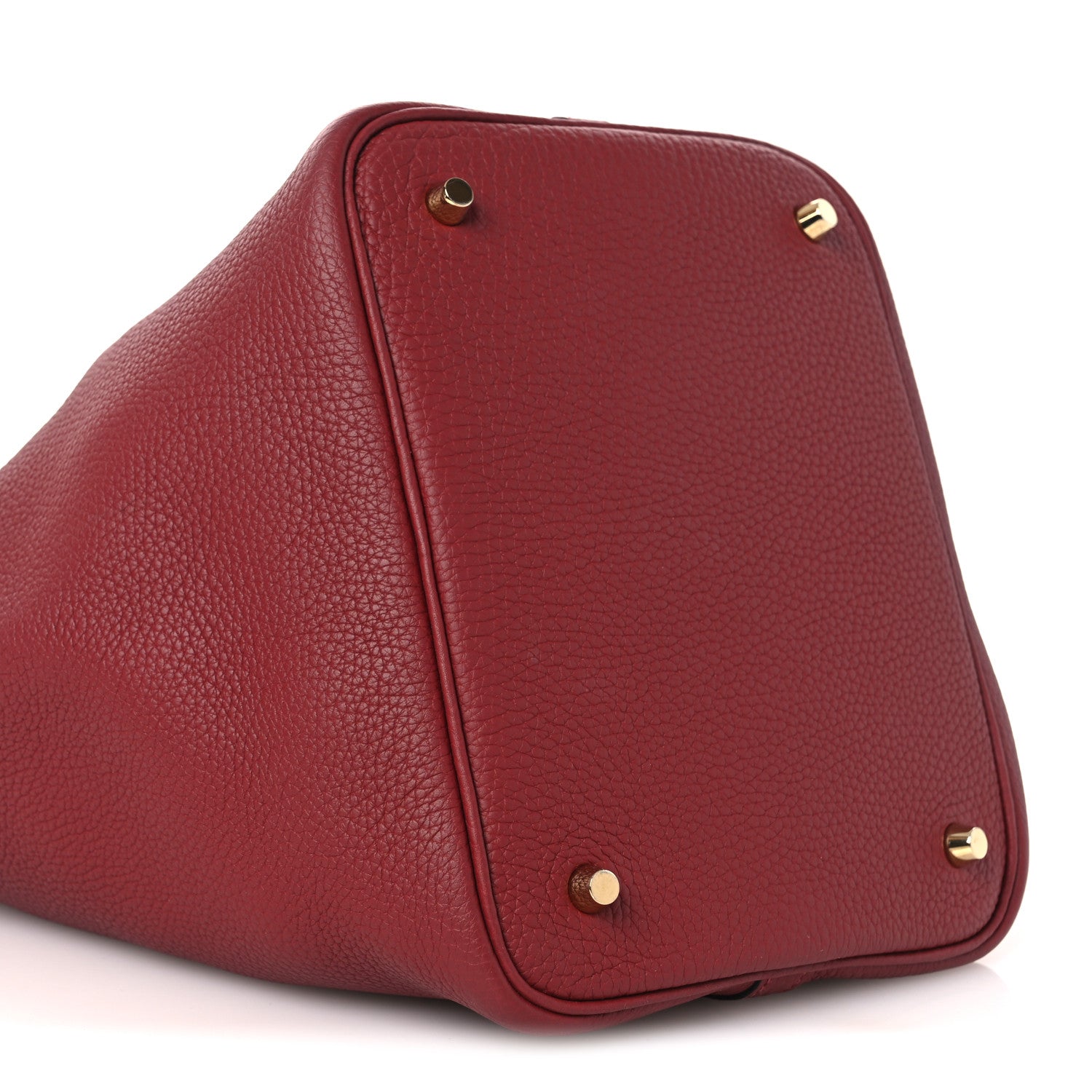 Hermes Taurillon Clemence Picotin Lock 22 MM Rouge H 1883232