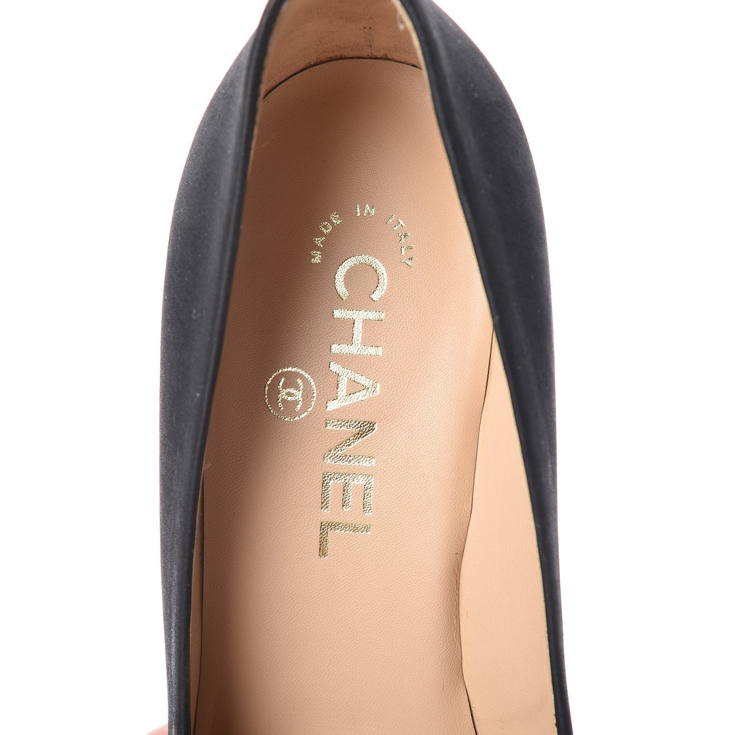 Suede Calfskin Cap Toe Platform Pumps 38 Black