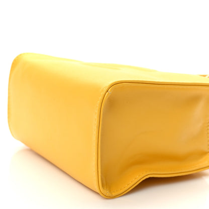 Telfar Vegan Leather Small Shopping Bag Yellow 9 of 9