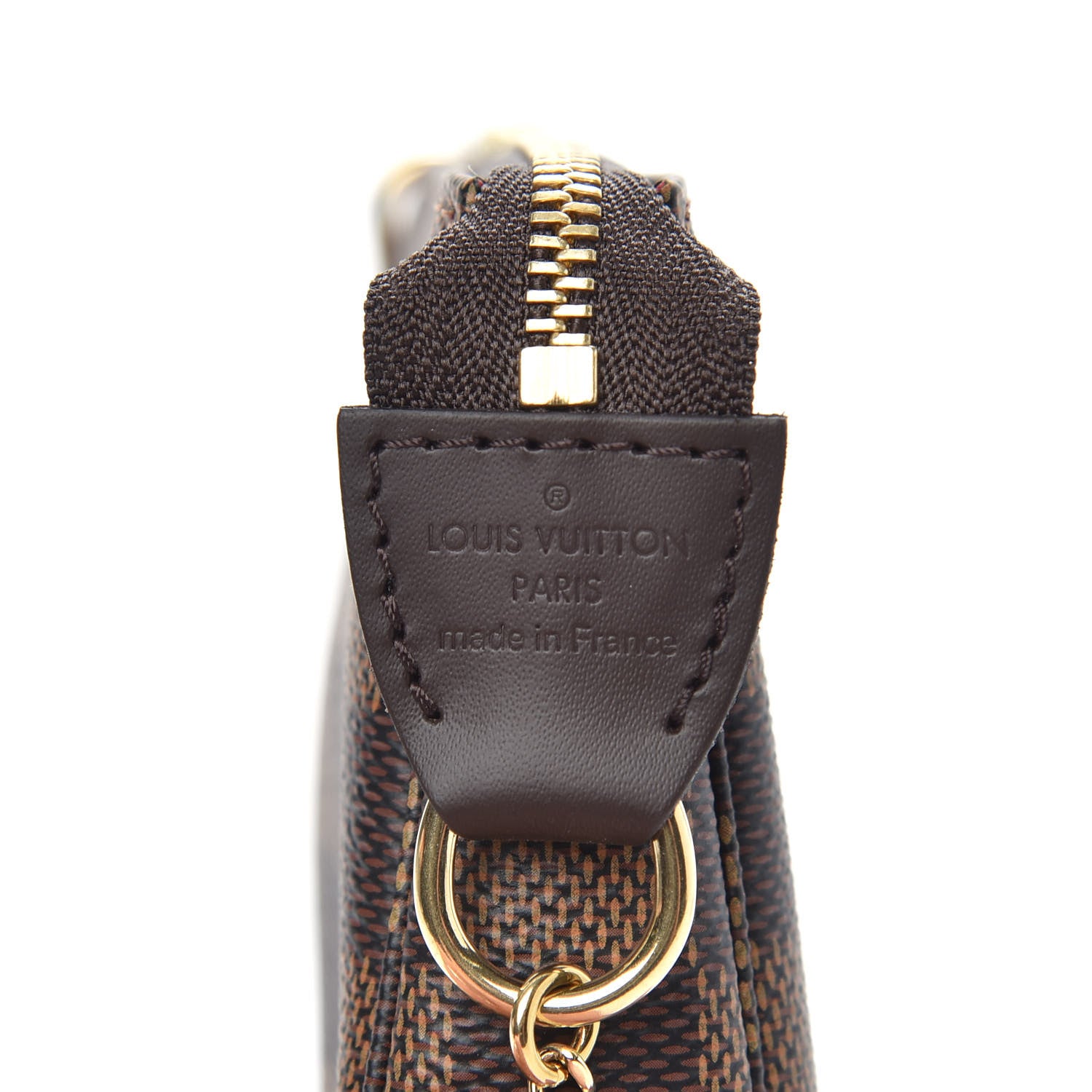 Louis Vuitton Damier Ebene Mini Pochette Accessories 7 of 8