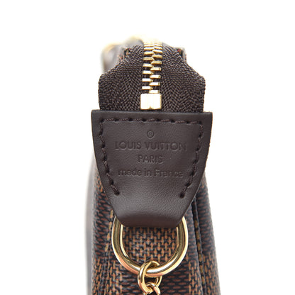 Louis Vuitton Damier Ebene Mini Pochette Accessories 7 of 8