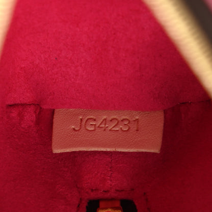 Louis Vuitton Monogram 2021 Christmas Animation Hollywood Elizabeth Pencil Pouch Coquelicot 6 of 7