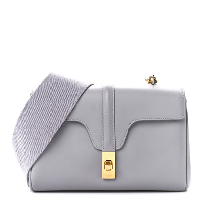 Celine Smooth Calfskin Teen Soft 16 Shoulder Bag Light Grey 1 of 15