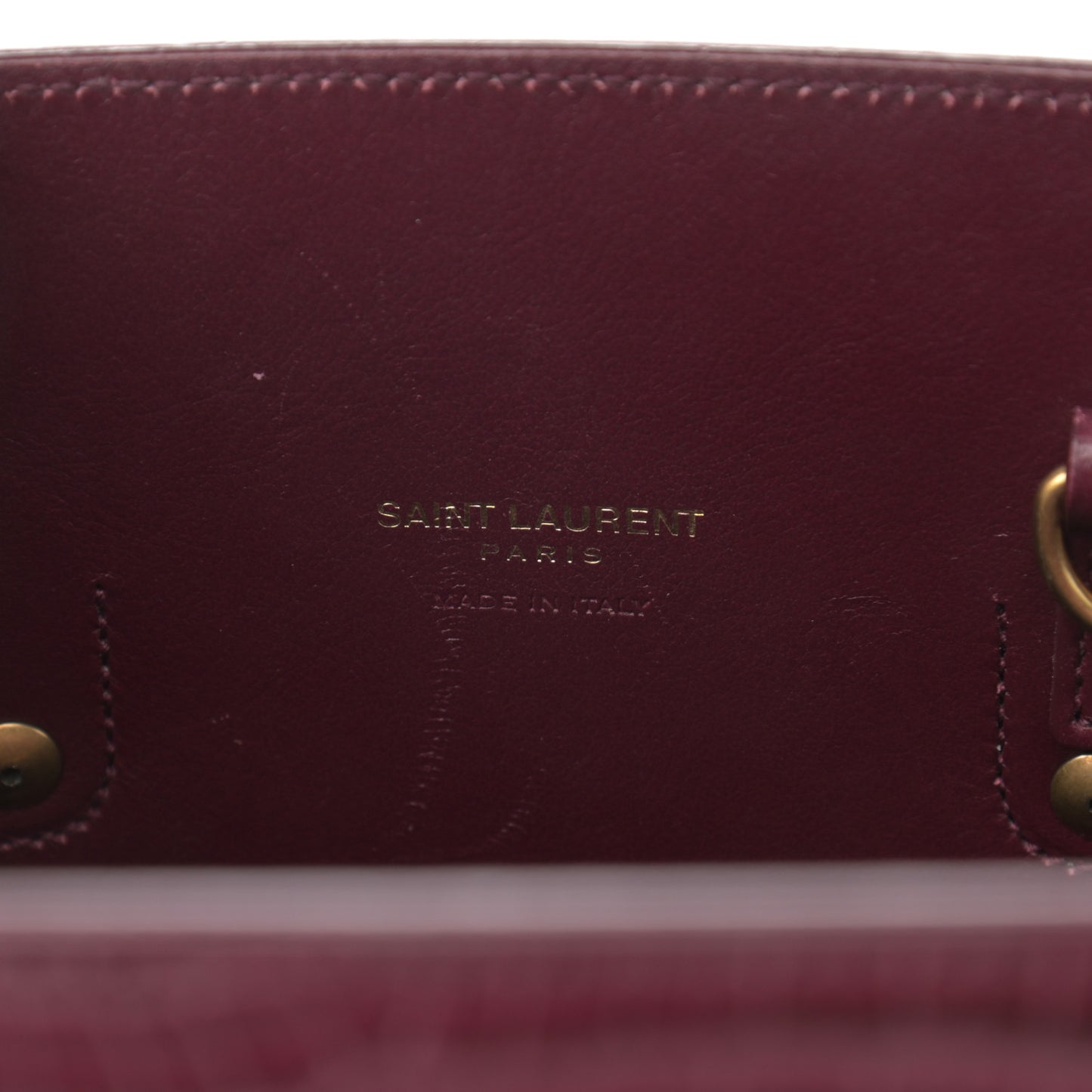 Calfskin Crocodile Embossed Baby Sac De Jour Rouge