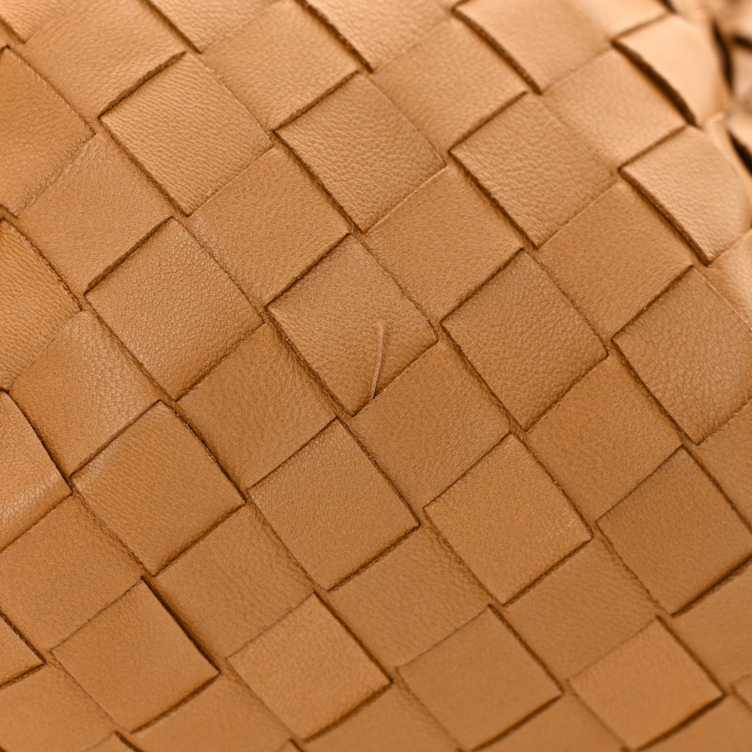 Bottega Veneta Nappa Maxi Intrecciato The Pouch Oversized Clutch Caramel 11 of 12