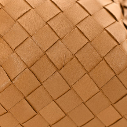 Bottega Veneta Nappa Maxi Intrecciato The Pouch Oversized Clutch Caramel 11 of 12