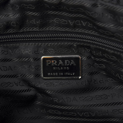 Prada Tessuto Nylon Sport Semitracolla Shoulder Bag Black 8 of 12