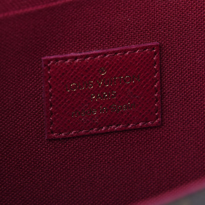 Louis Vuitton Monogram Pochette Felicie Chain Wallet Fuchsia 7 of 10