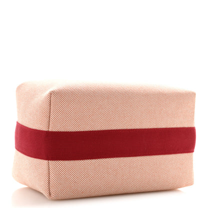 Hermes Canvas Large Bride-A-Brac Cabriole Case Terracotta 4 of 7