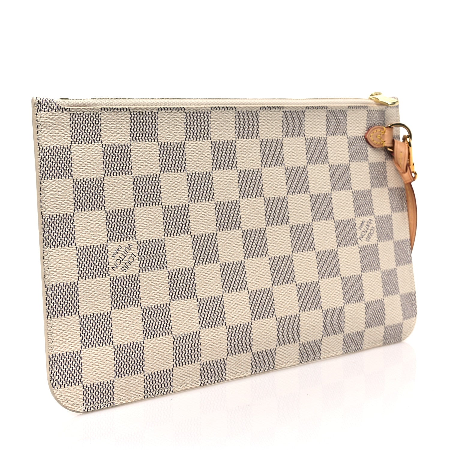 Louis Vuitton Damier Azur Neverfull MM GM Pochette 3 of 7