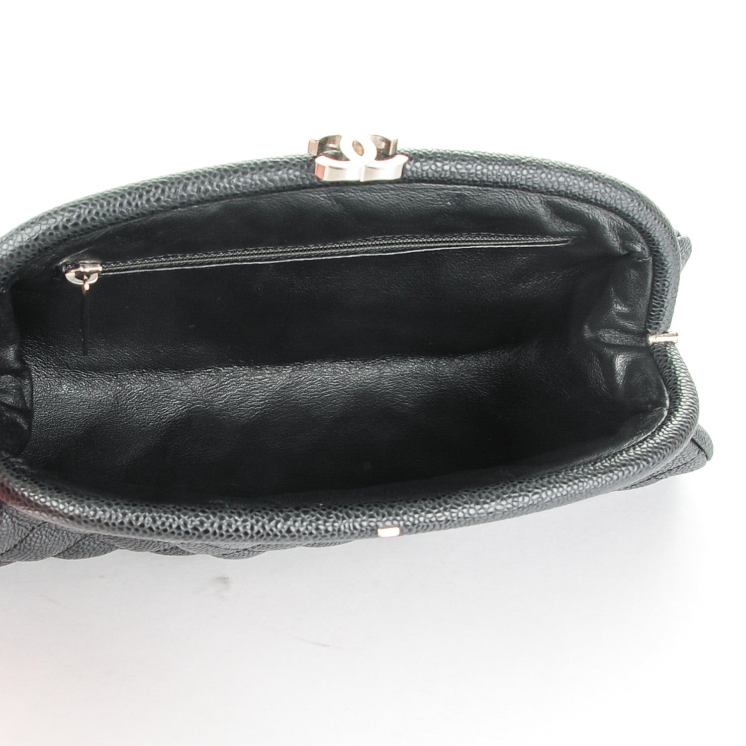 Chanel Caviar Quilted Timeless Clutch Black 5 of 7
