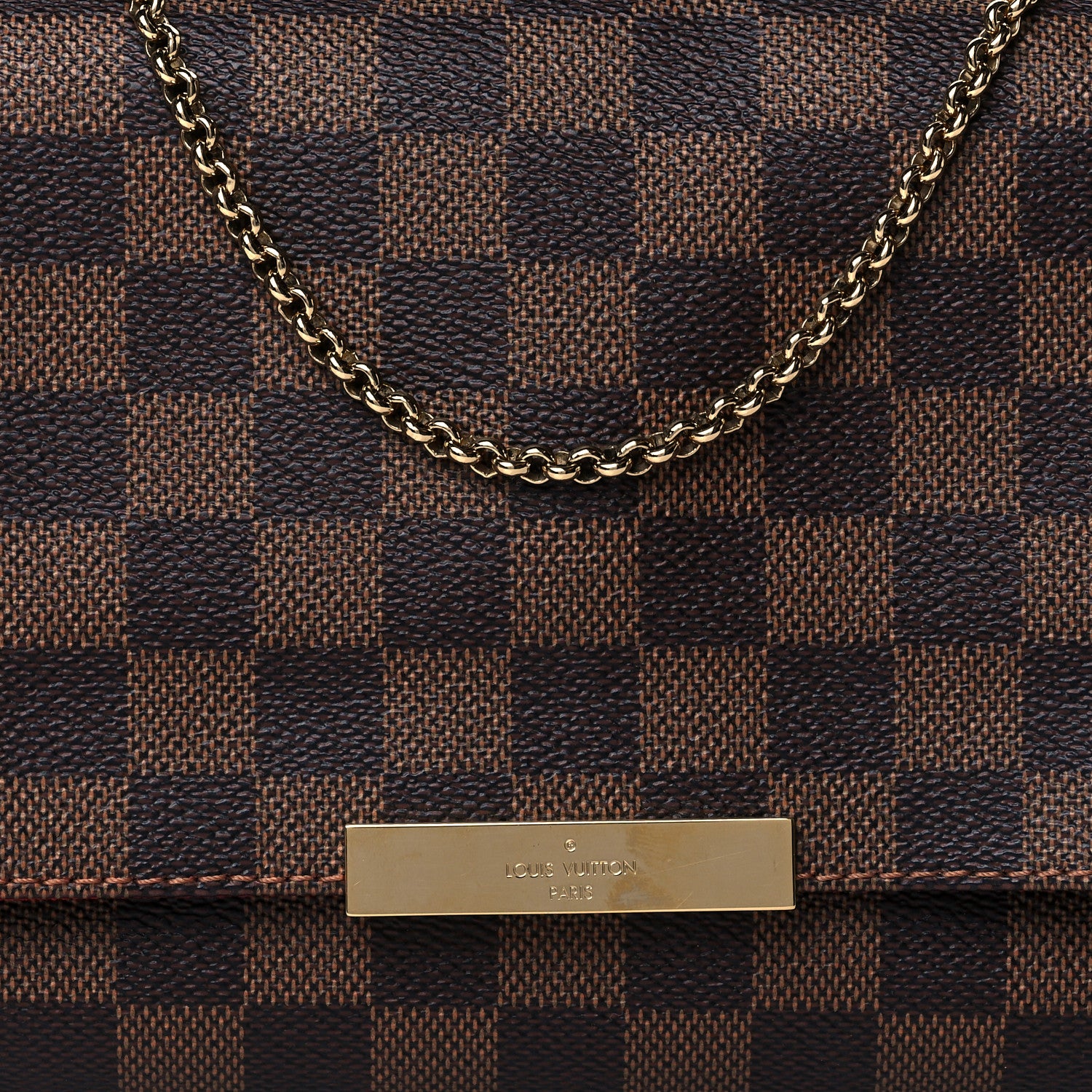 Louis Vuitton Damier Ebene Favorite MM 8 of 10